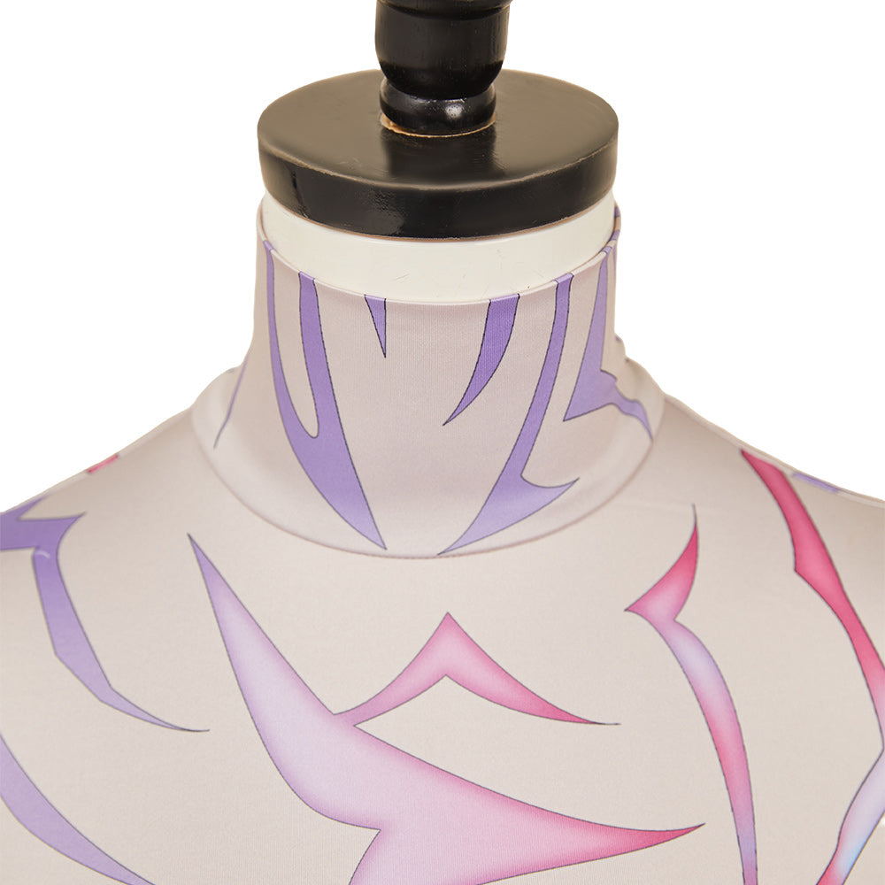 KPop Demon Hunters(2025) Rumi/Jinu Haut Imprimé Demon Motifs Cosplay Costume