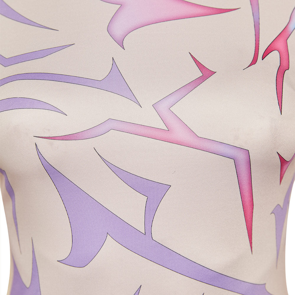 KPop Demon Hunters(2025) Rumi/Jinu Haut Imprimé Demon Motifs Cosplay Costume