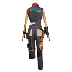 Adulte Arcane: League of Legends Saison 2(2024) Powder/Jinx Tenue de Gilet Cosplay Costume