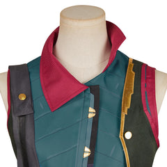 Adulte Arcane: League of Legends Saison 2(2024) Powder/Jinx Tenue de Gilet Cosplay Costume