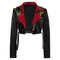 Adulte Arcane: League of Legends Saison 2(2024) Powder/Jinx Veste Noire Cosplay Costume