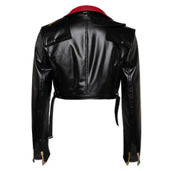 Adulte Arcane: League of Legends Saison 2(2024) Powder/Jinx Veste Noire Cosplay Costume