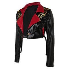 Adulte Arcane: League of Legends Saison 2(2024) Powder/Jinx Veste Noire Cosplay Costume