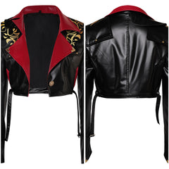 Adulte Arcane: League of Legends Saison 2(2024) Powder/Jinx Veste Noire Cosplay Costume