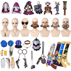 Arcane: League Of Legends Saison 2(2024) Jinx Cosplay Accessoire Ensemble