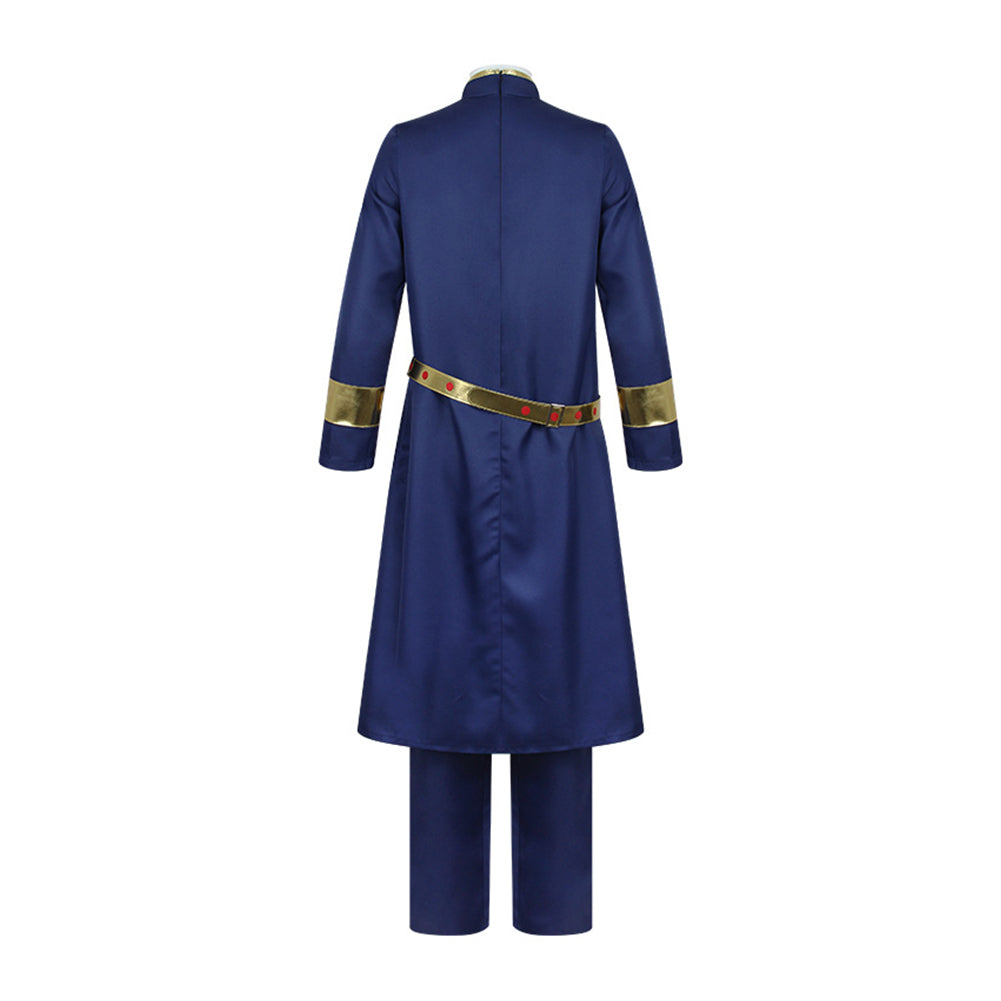 JJBA Enrico Pucci Tenue Bleu Marine Cosplay Costume