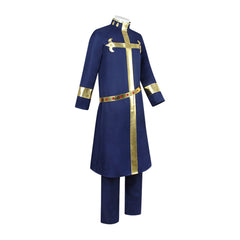 JJBA Enrico Pucci Tenue Bleu Marine Cosplay Costume
