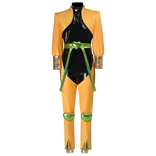 JJBA Dio Brando Tenue Orange et Noire Cosplay Costume