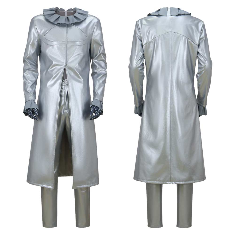 JJBA Funny Valentine Tenue Argentée Cosplay Costume