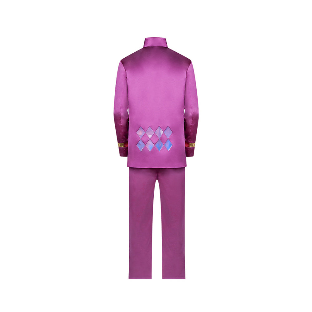 JJBA Giorno Giovanna Tenue Violette Cosplay Costume