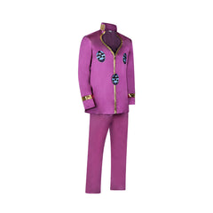JJBA Giorno Giovanna Tenue Violette Cosplay Costume