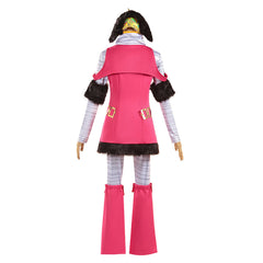 JJBA Hot Pants Tenue Rouge Cosplay Costume