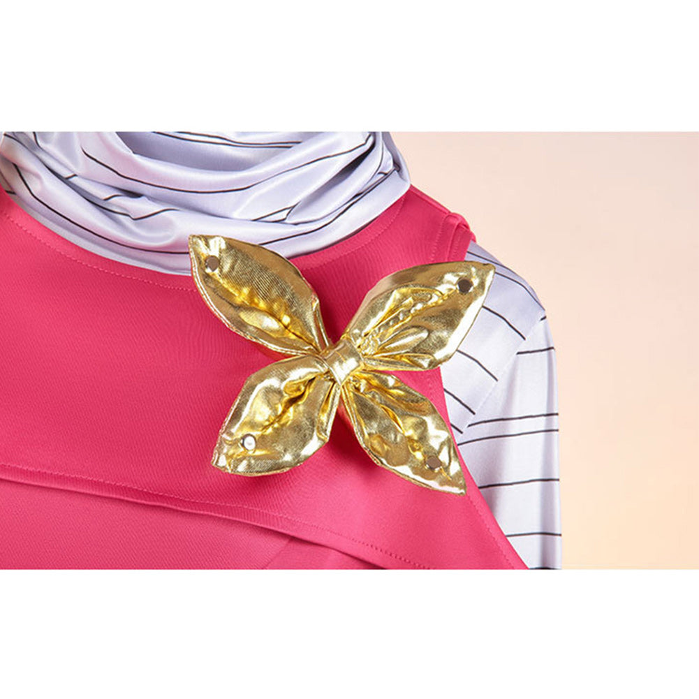 JJBA Hot Pants Tenue Rouge Cosplay Costume