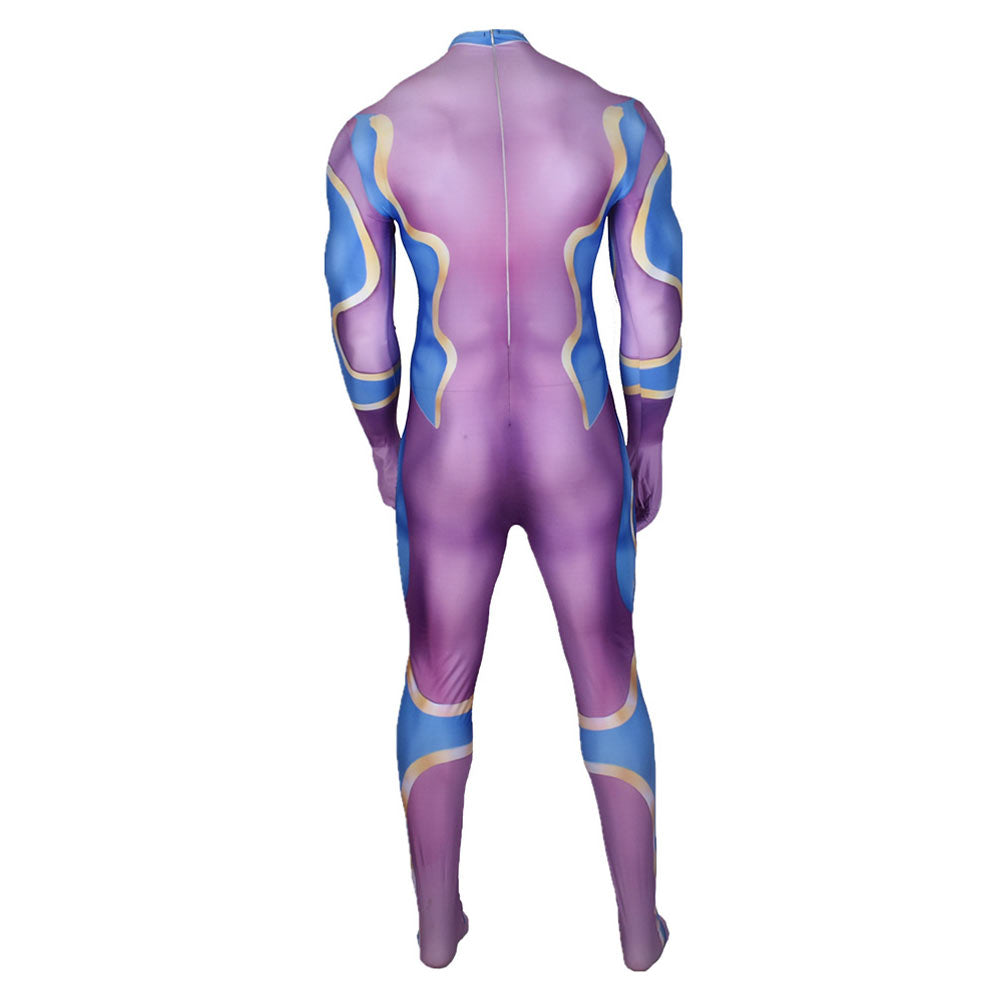 JJBA Jonathan Combinaison Violette Cosplay Costume