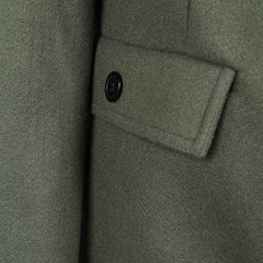 John Wick 5(2025) Rooney Manteau Vert Gris Cosplay Costume