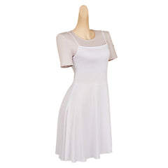 John Wick 5(2025) Rooney The Ballerina Robe Blanche Cosplay Costume