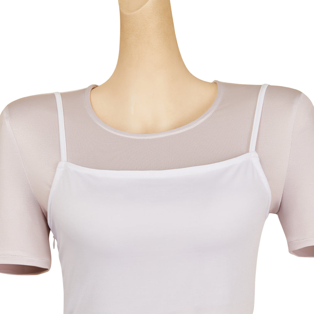 John Wick 5(2025) Rooney The Ballerina Robe Blanche Cosplay Costume