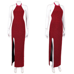 John Wick 5(2025) Rooney The Ballerina Robe Rouge Cosplay Costume