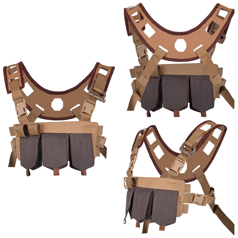 Jurassic World 4(2025) Zora Bennett Accessoires pour Sac de Poitrine Cosplay