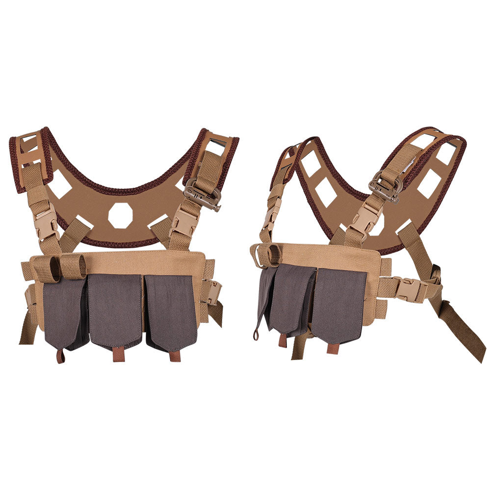 Jurassic World 4(2025) Zora Bennett Accessoires pour Sac de Poitrine Cosplay