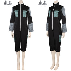 Kaiju No.8 Ashiro Mina Combinaison Noire Cosplay Costume