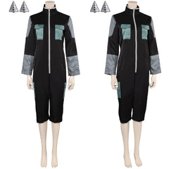 Kaiju No.8 Ashiro Mina Combinaison Noire Cosplay Costume