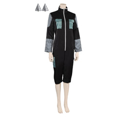 Kaiju No.8 Ashiro Mina Combinaison Noire Cosplay Costume