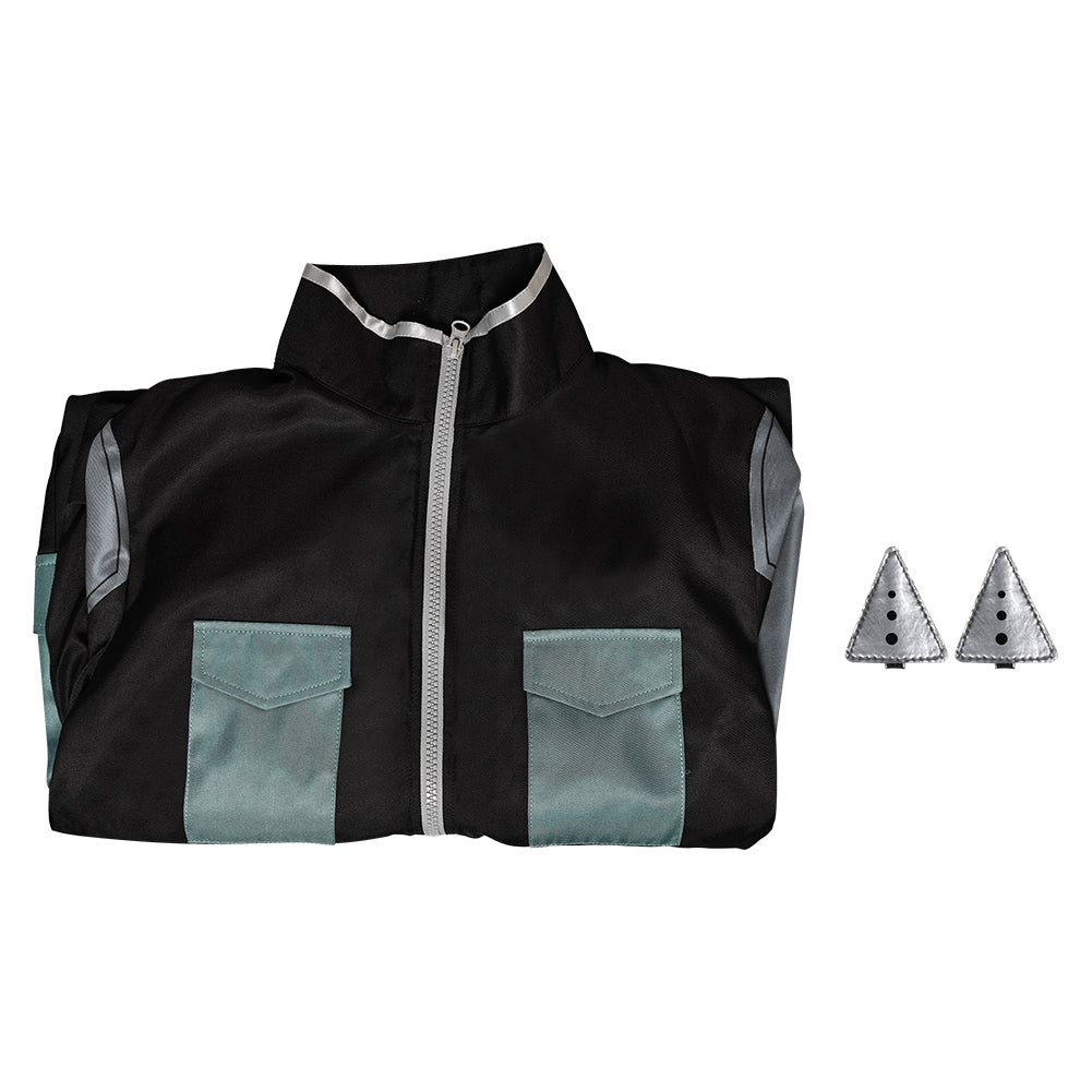 Kaiju No.8 Ashiro Mina Combinaison Noire Cosplay Costume