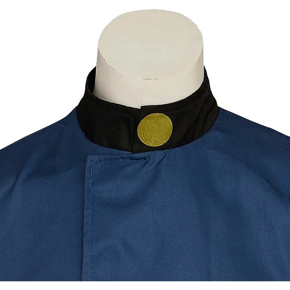 Kim Possible Dr. Drakken Uniforme Bleu Cosplay Costume