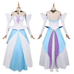 Knights of Guinevere(2025) Guinevere Robe Bleu et Blanche Cosplay Costume