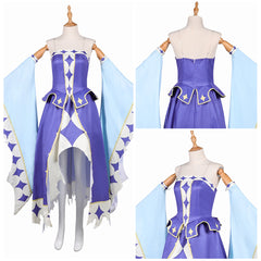Knights of Guinevere(2025) Guinevere Robe Violette et Bleue Cosplay Costume