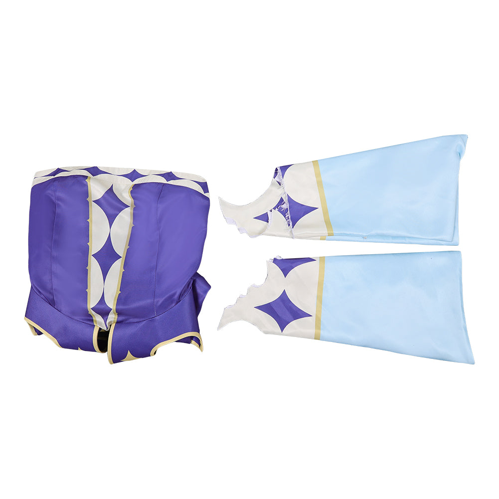 Knights of Guinevere(2025) Guinevere Robe Violette et Bleue Cosplay Costume