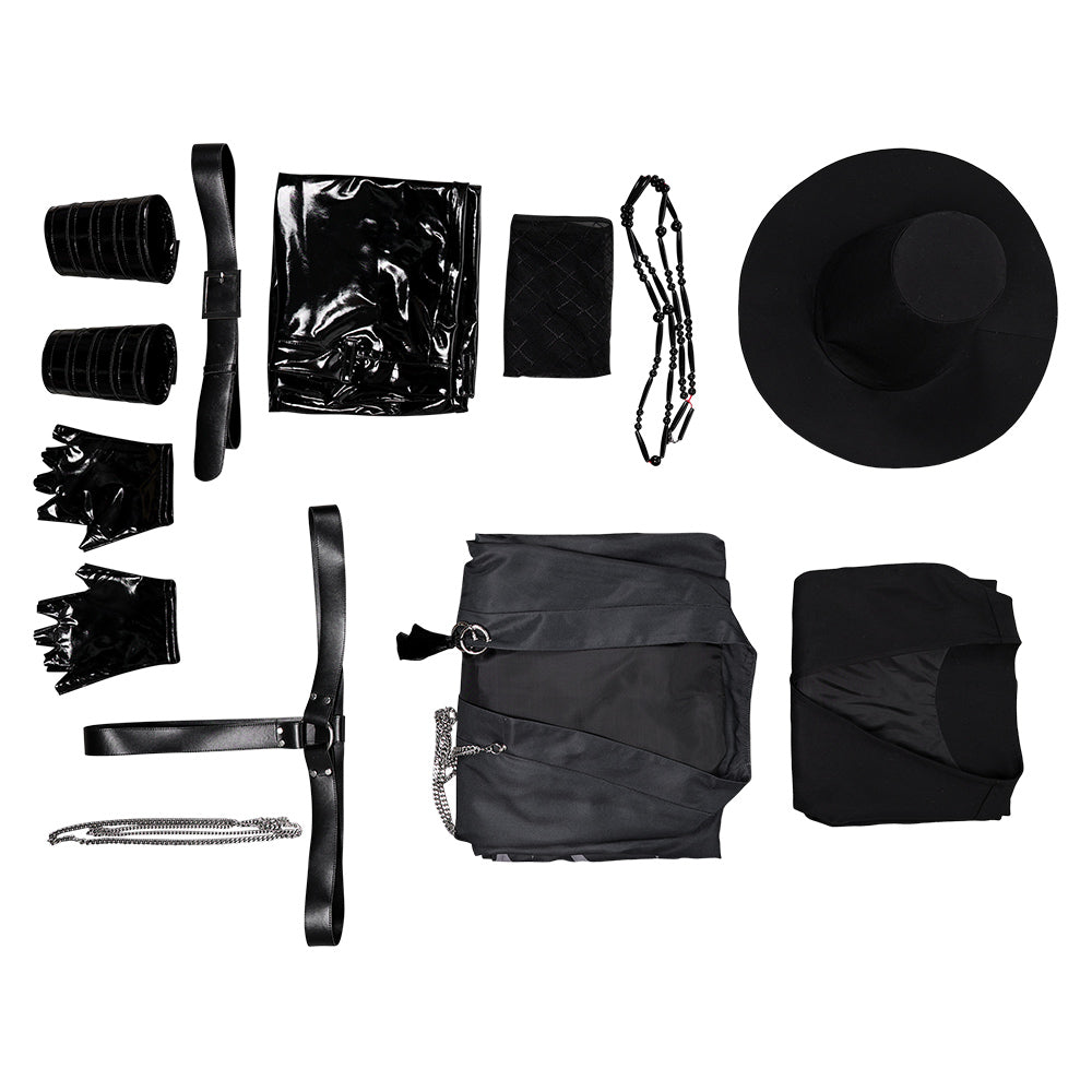 KPop Demon Hunters(2025) Abby Saja Tenue Noire Cosplay Costume