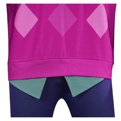 Kpop Demon Hunters(2025) Baby Haut Rose+Pantalon Bleu+Chapeau Cosplay Costume