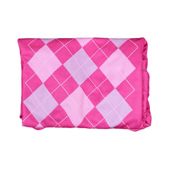 Kpop Demon Hunters(2025) Baby Saja Sweat à Carreaux Roses Cosplay Costume