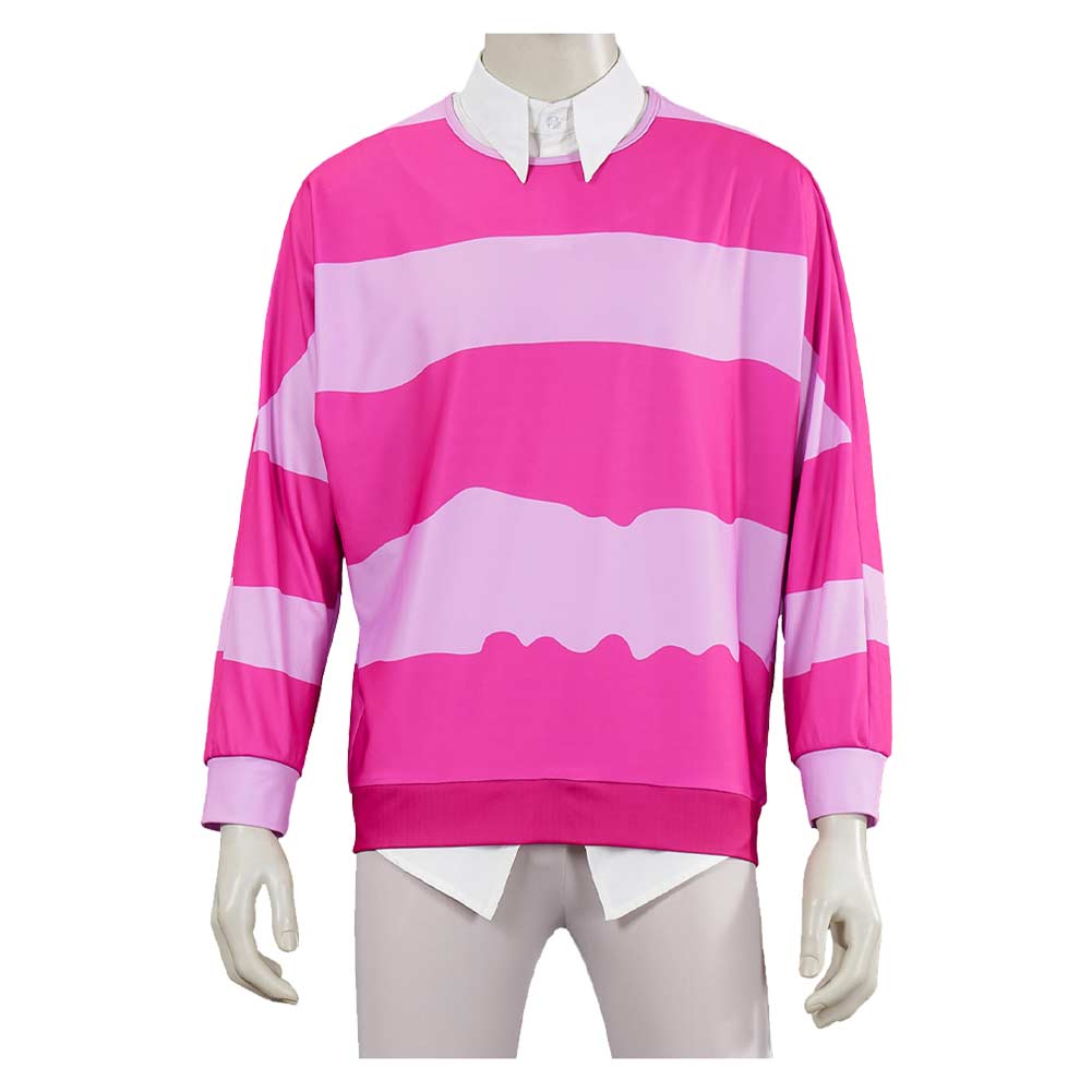 Kpop Demon Hunters(2025) Baby Tenue de Sweat-shirt Rose Rayé Cosplay Costume