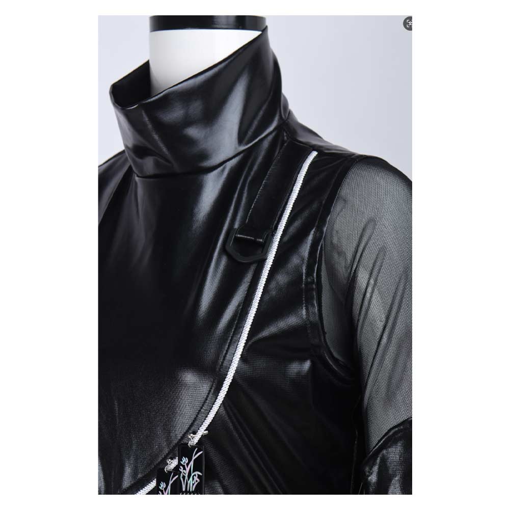 KPop Demon Hunters(2025) Huntrix Mira Combinaison Noire Cosplay Costume