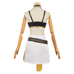 KPop Demon Hunters(2025) Huntrix Mira Tenue à Bretelles Noir Cosplay Costume