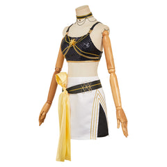 KPop Demon Hunters(2025) Huntrix Mira Tenue à Bretelles Noir Cosplay Costume