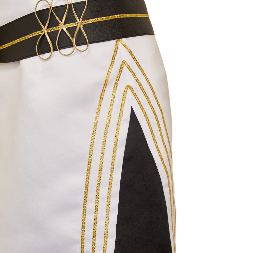 KPop Demon Hunters(2025) Huntrix Mira Tenue à Bretelles Noir Cosplay Costume