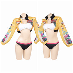 KPop Demon Hunters(2025) Huntrix Rumi Lingerie Sexy Cosplay Costume