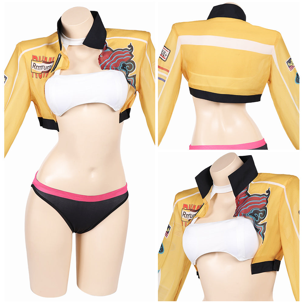 KPop Demon Hunters(2025) Huntrix Rumi Lingerie Sexy Cosplay Costume