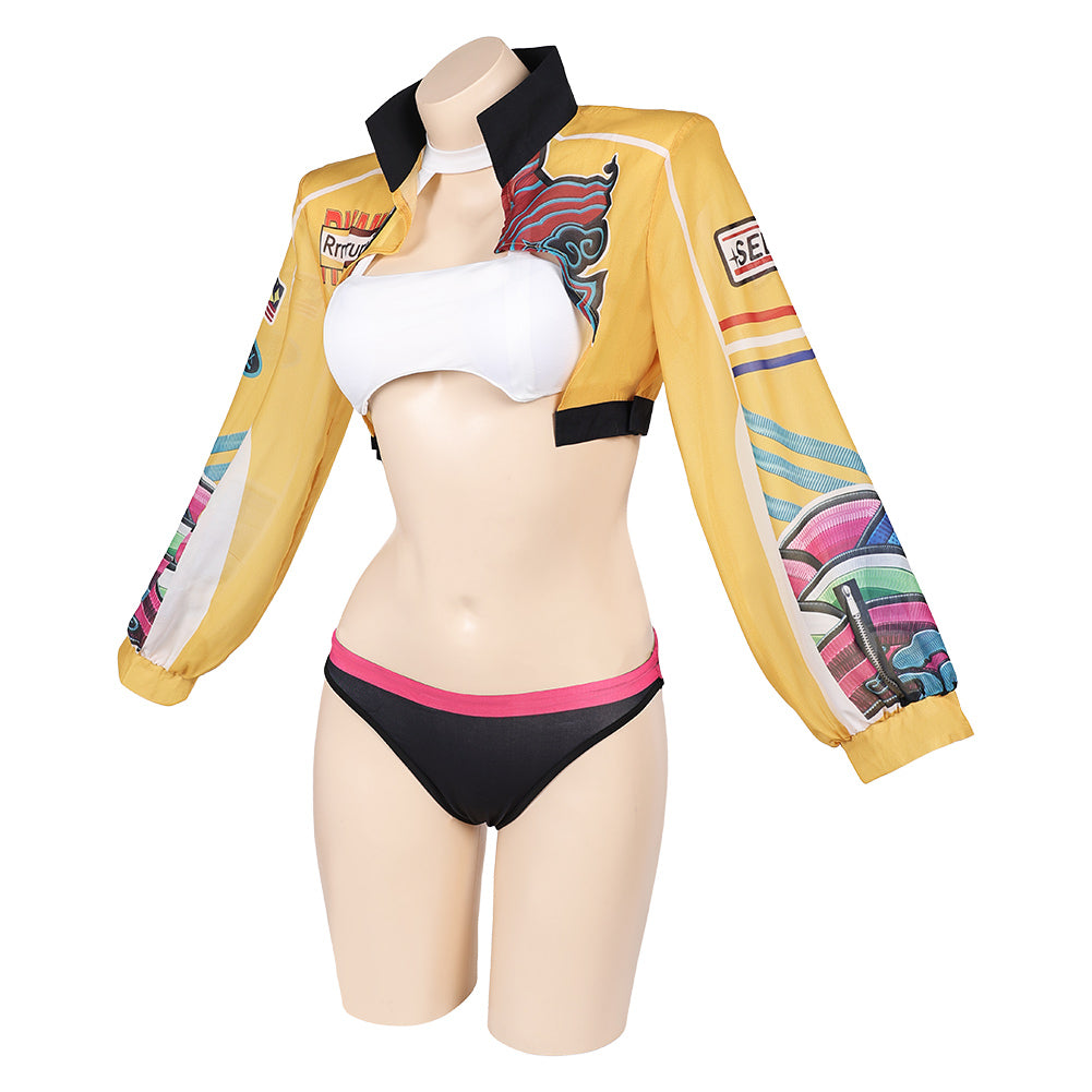 KPop Demon Hunters(2025) Huntrix Rumi Lingerie Sexy Cosplay Costume