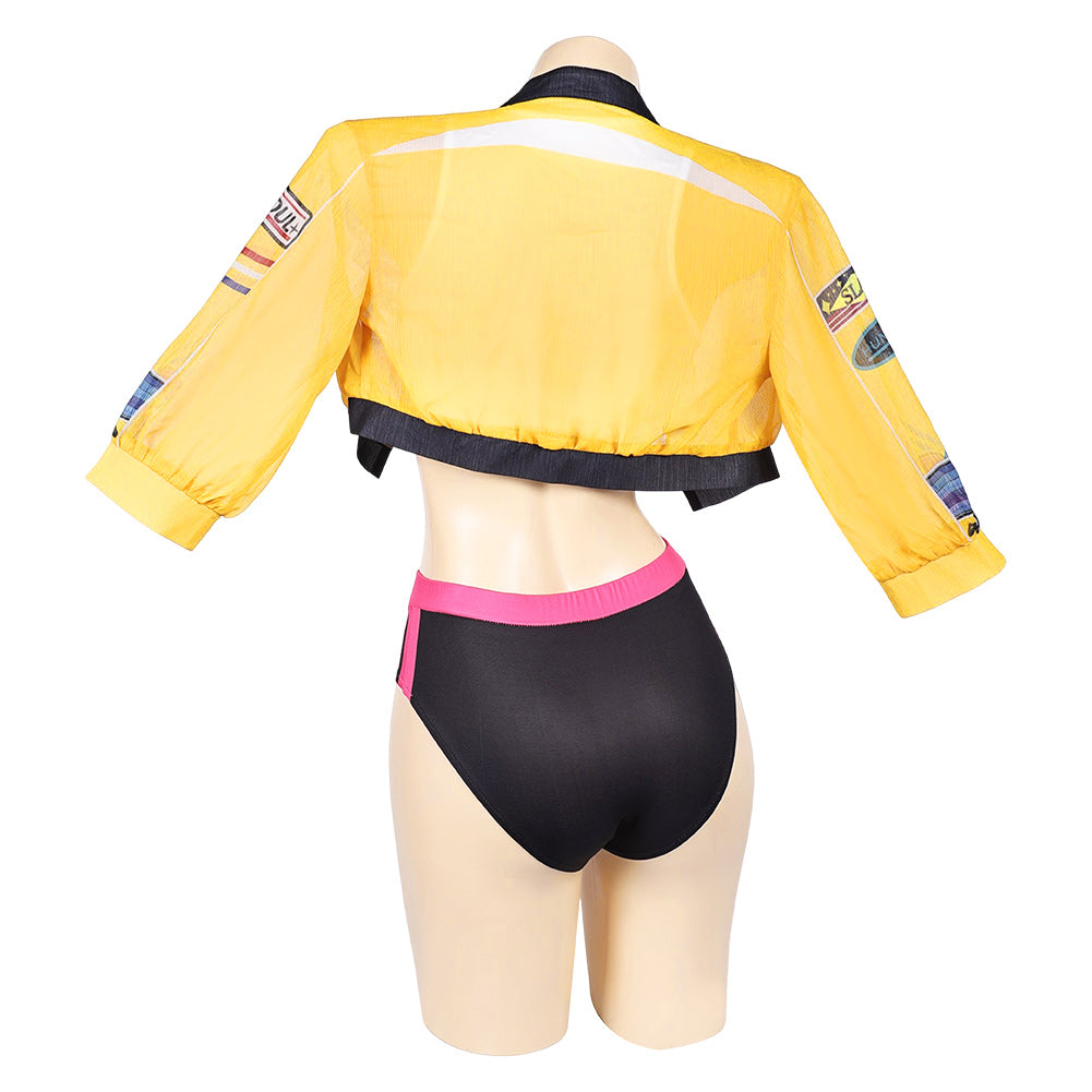 KPop Demon Hunters(2025) Huntrix Rumi Maillot de Bain Cosplay Costume Design Original