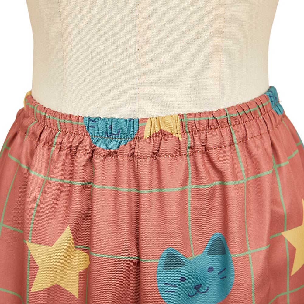 KPop Demon Hunters(2025) Huntrix Rumi Pantalon de Pyjama Orange Cosplay Costume