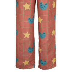 KPop Demon Hunters(2025) Huntrix Rumi Pantalon de Pyjama Orange Cosplay Costume