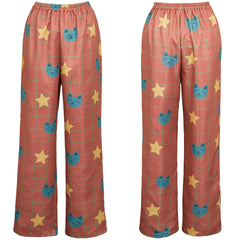 KPop Demon Hunters(2025) Huntrix Rumi Pantalon de Pyjama Orange Cosplay Costume