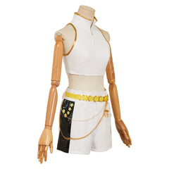 KPop Demon Hunters(2025) Huntrix Rumi Tenue Blanche et Noire Cosplay Costume