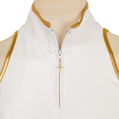 KPop Demon Hunters(2025) Huntrix Rumi Tenue Blanche et Noire Cosplay Costume