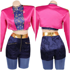 Kpop Demon Hunters(2025) Huntrix Rumi Zoey Tenue Cosplay Costume